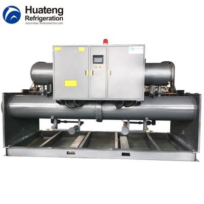 China Hotels Low Temperature Glycol /brine Water Cooled Chiller For Chemical Industry for sale