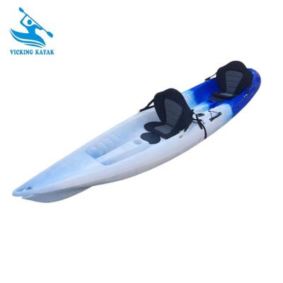 China LLDPE Or HDPE Double Adults 2 Person Fishing Kayak For Sale Kayak Sit On Top for sale