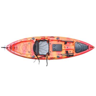 China Warter Sports Vicking Kayak 1 Person Fishing Kayak 10FT Sit On Top Fishing Training Canoe Kayak for sale