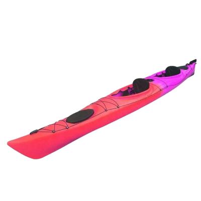 China Kayak Factory HOT Sell Double Sit In Sea Kayak Ocean Kayak LLDPE Or HDPE Material for sale