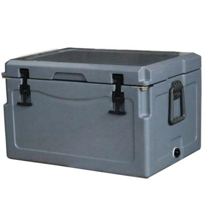 China Rotomolded Cooler Box 50L Camouflage Cooler Box Waterproof Fishing Cooler for sale