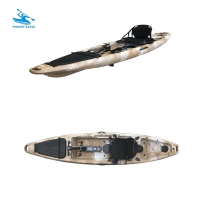 China Fishing Kayak Racing Kayak Vicking Sit On Top Single Pedal Kayak Pedal Boat Kayak With Pedals for sale