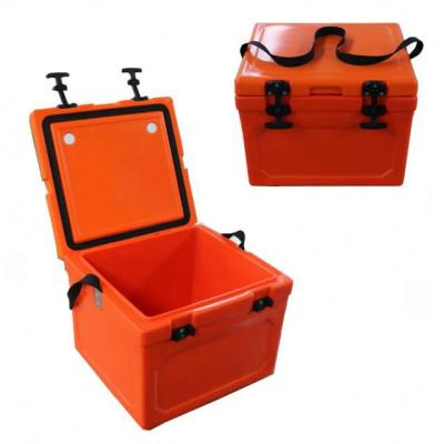 China Plastic Multifunctional Cooler Box 22L Disposable Cooler Insulated Cool Box for sale