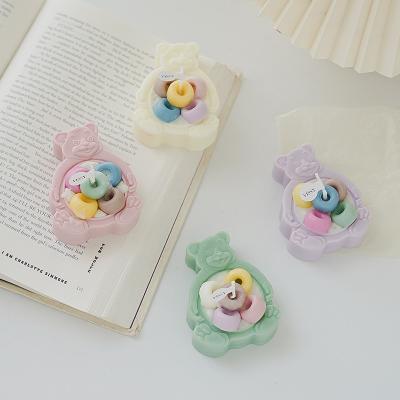 China Soy Bear R199 2021 Max New Candle Scented Luxury Candy Color Candles Birthday Gift Luxury Candle Set zu verkaufen