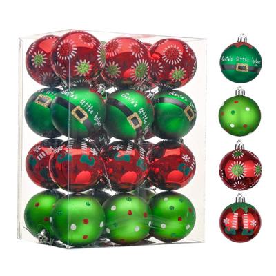 China Christmast Ornament Christmas Powder Ball, Necessary Decorations For Festival Atmosphere, Match Freely, Christmas PS Decorative Painted Balls for sale