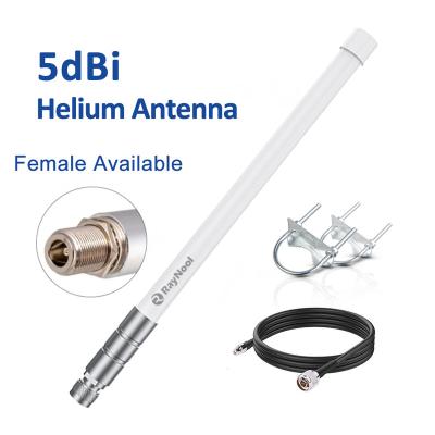 China Low VSWR Tuned Helium Antenna 868MHz 915MHz 5dBi LoRa Fiberglass Antenna For WILDCAT RAK Nebra SenseCap Miner Fiberglass Antenna for sale