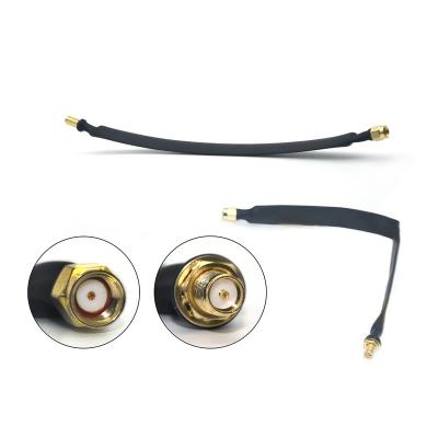 China Pass-Thru Cable RP SMA Male to Female RP SMA Flat Cable Extension Adapter Coaxial Cable for Window and Door RP SMA for sale