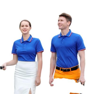 China Anti-wrinkle 100% combed cotton unisex polo shirt for sale