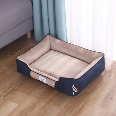 China Orthopedics Memory Foam Kennel Pet Kennel Pet Cat Dog Bed Sustainable Eco-Friendly Soft Washable Cushion for sale