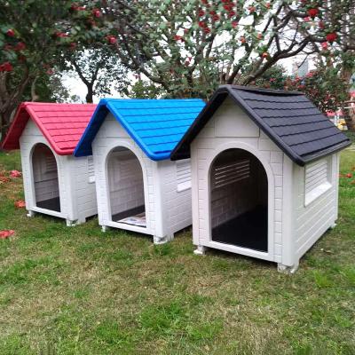 China Waterproof Breathable Air Puppy Cage Eco-friendly Indoor Pet Kennel Kennels Outdoor Plastic Dogs House for sale