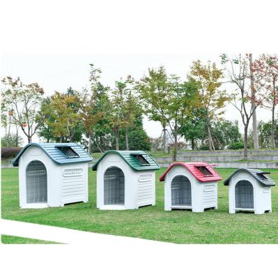 China Wholesale Luxury Multi-size Foldable Indoor Waterproof Outdoor Plastic Dog Room Eco-friendly Windproof Design for sale