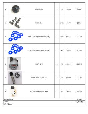 China Brand New High Quality Offset Printing Machine Parts for sale