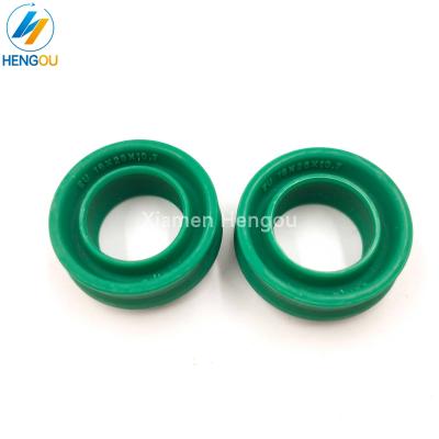 China Factory 20 Pieces Best Quality Green Rubber Gasket 16x26x10.7mm Pisto Valve Cylinder For Printing Machine Parts for sale