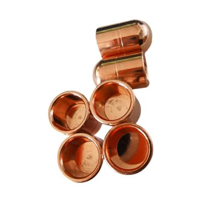 China CuCrZr 16mm Metal Spot Welding Machine Parts Electrode Cap Tip for sale