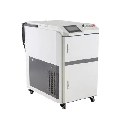 China Stainless Steel 300W 500W Raycus Laser Cleaning Machine Rust Removing Oil Removal for sale