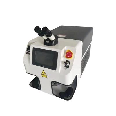 China Metal Stainless Steel Laser Welder 200w Jewelry Laser Welding Machine Laser Spot Welding With Water Chiller for sale