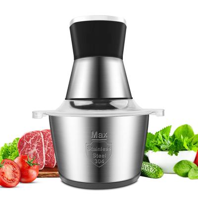 China 350W Electric Home Food Chopper Meat Chopper Touch Control Hotel Mini Electric Grinder Chopper for sale