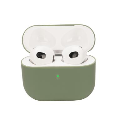 China Wholesale Soft Silicone Shockproof Earbuds Cover Wireless Dustproof Waterproof Shockproof Earphone Protective Case for airpods 3 for sale