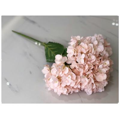 China Wholesale Best Quality Artificial Flower Colorful Preserved Hydrangea Eco-friendly For Wedding Christmas Decoration for sale