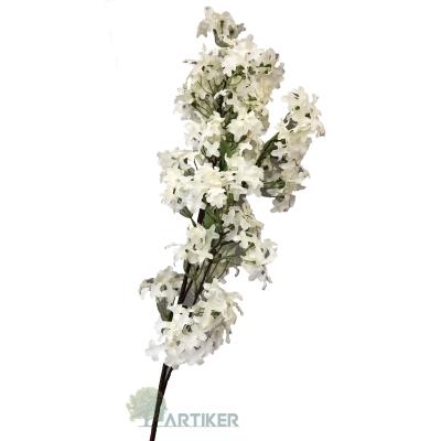 China Durable Indoor Decorative Artificial Cross Sakura Blossoms Flower Branch/Plants Wedding Decoration Artificial Flower Wholesale for sale