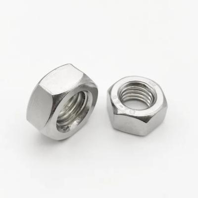 China Heavy Industry Stainless steel DIN934 hexagon nuts, high quality hex nut for sale