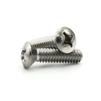 China Pan Stainless Steel Set Screw Pan Head Pozi Drive Machine Screws for sale