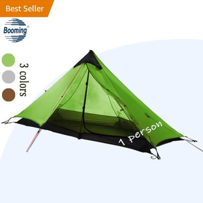 China Ultralight Sunshade Waterproof Durable Pop Up Safari 230cm 3F U L SPEED 3 Ultralight Cradle Camper 4 Season Extend Beach 15D Luxury Outdoor Other Rodless Tent for sale