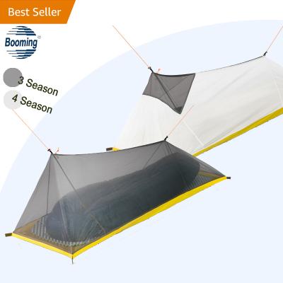 China 260g Camping Tent 1 Person Outdoor Popping Summer Ultralight Mesh Tent 3 PRO Tent Outdoor 4 Season Inner Body Vent Inner Mosquito Net Tent for sale