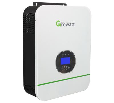 China Factory Growatt Hybrid Wind Power System 2022 New Solar PV Off Grid Inverter 3kw 3KVA 24V 48V Inverter Photovoltaic PV Inverter for sale