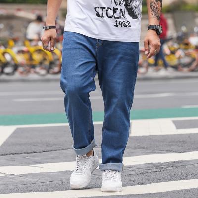 China Wholesale High Quality Blue Mens Designer Denim Breathable Jeans Pants Plus Size for sale