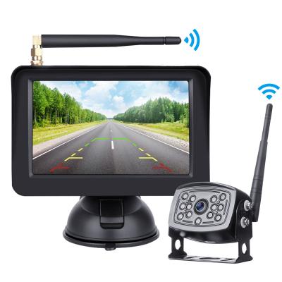 China Waterproof Vehicle Rearview Reverse Backup Car for Bus and Truck Camera Parking Car Wireless Reversing Camera for sale