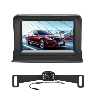 China Security 648*488 Car System Rearview Camera Mirror With Dvr & Rear View Camera Car & Monitor Kit for sale