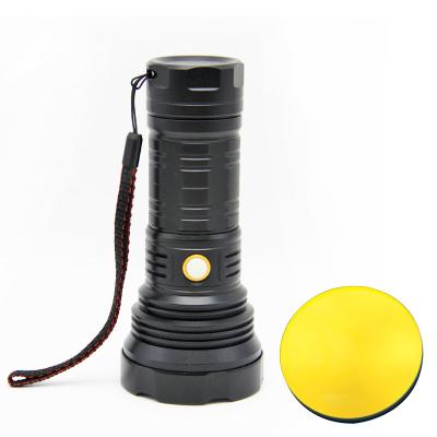 China Amazing Bright Outdoor Adventure SST40 LED Large Cup Flashlight Light Spotlight for Patrol Firefighting Caving Hunting Exploration Rescue for sale