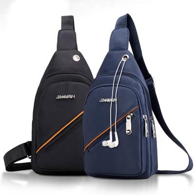 China Factory Directly Sale Multifunctional Waterproof Chest Cross - Body Bag Men Sling Bag for sale