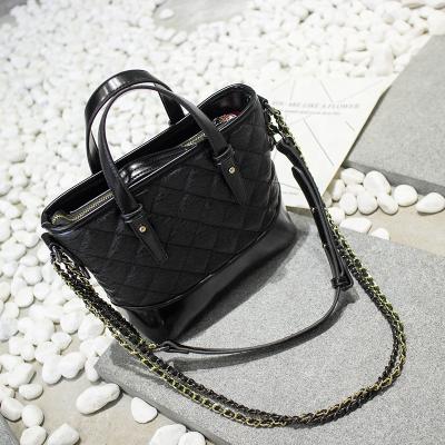 China Wholesale Casual Chain Shoulder Bags Ladies Handbag Cross - Body Bucket Bags For Women for sale