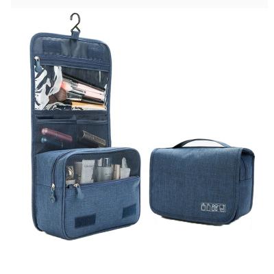 China Korean Travel Waterproof Portable Organizer Large Capacity Toiletry Bag Hanging Cosmetic Bag for sale