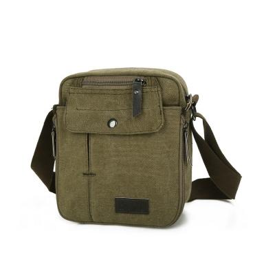 China Multi-Funtion Waterproof Fashion Men Outdoor Casual Messenger Canvas Shoulder Bag Large Capacity Male Cross - Body Bag for sale