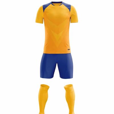 China Antibacterial Custom Wholesale Sports Shirt Soccer Jersey Top Quality Football Uniform / Singlet for sale