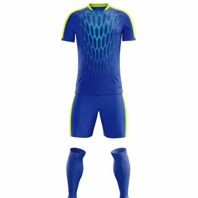 China Antibacterial Cool Football Uniforms Soccer Jerseys Sublimation Printing Custom Football Shirts for sale