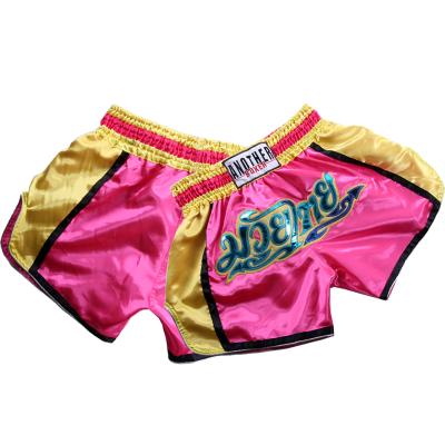 China 100% Polyester Customize Thai Style UFC Shorts Custom Logo Wholesale Hot Unisex Boxing Shorts for sale