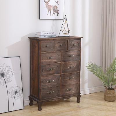 China Dining Room Adjustable High Stability Living Room Drawer Retro (Other) Chest Of Drawers for sale