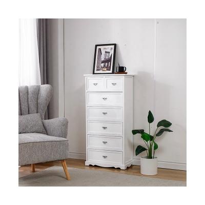 China (Other) White Good Quality Adjustable Solid Wood Living Room Decoration Locker Small Storage Cabinet for sale