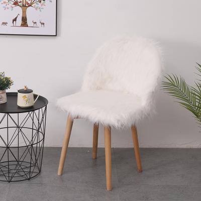 China Custom Modern Material Seat Dining Chair Padded Wooden Dining Chair for sale