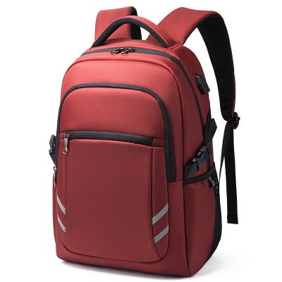 China With USB Fashion Design Attractive Laptop Bags Backpack Men's Travel Laptop Backpack Water Resistant Anti Theft Laptops Backpack With USB for sale