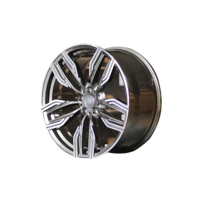 China Car Full Aluminum Alloy Gunmetal Machine Face Blank Aluminum Alloy Forged Wheel for sale