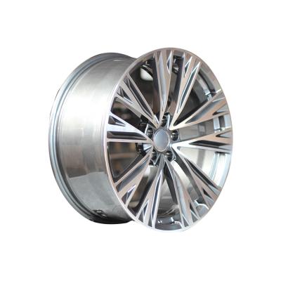 China Cheap Forged Aluminum Alloy Gunmetal Machine Dark Four Face Aluminum Alloy Wheel for sale