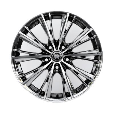 China Passanger PCD5*114.3 Off Road Car Rim 17*7.5 ET42 Car Wheels Aluminum Alloy Casting Black WOODBELL 17inch CHINA SHANGHAI for sale