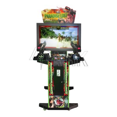 China Hot Selling Plastic And Wood Material India 7d Shooting Game Paradise Lost Arcade Game Shooting Game Machine for sale