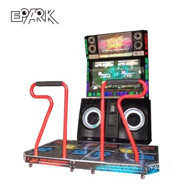 China Hardware classic Arcade Game Pump version it dance machine dancerush star world dance video game machine for sale