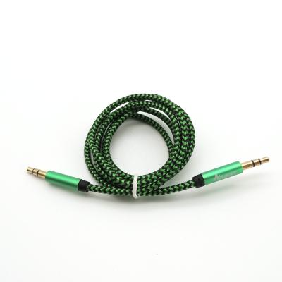 China Male 3.5mm aux. free shipping dvd player new product best selling cable colorful to male audio cable for sale